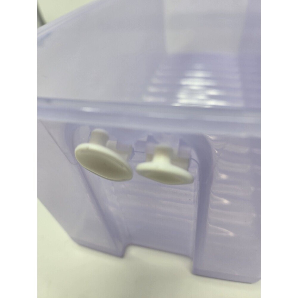VINTAGE TUPPERWARE XL FRIDGESMART PURPLE LIMITED EDITION STORAGE 3996A-2 HOSTESS - Picture 3 of 12